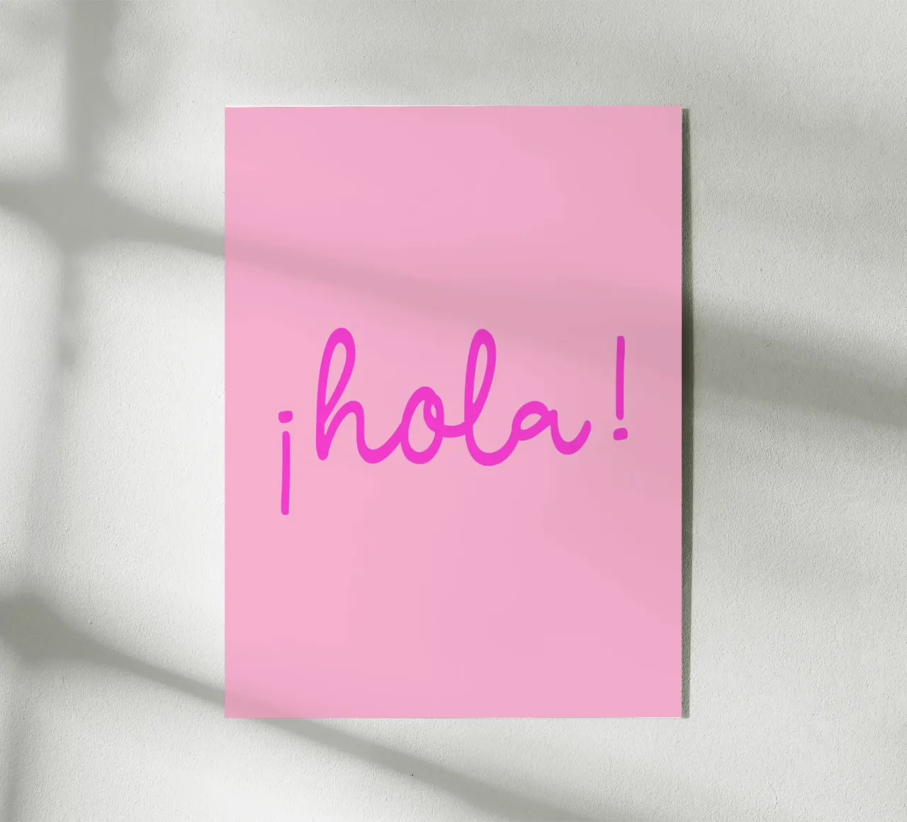 Hola acryl van Trend Collection by Palmartprints