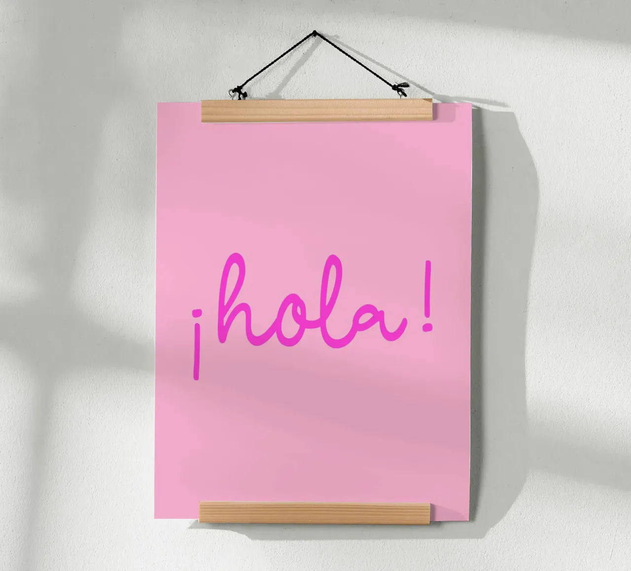 Hola poster van Trend Collection by Palmartprints