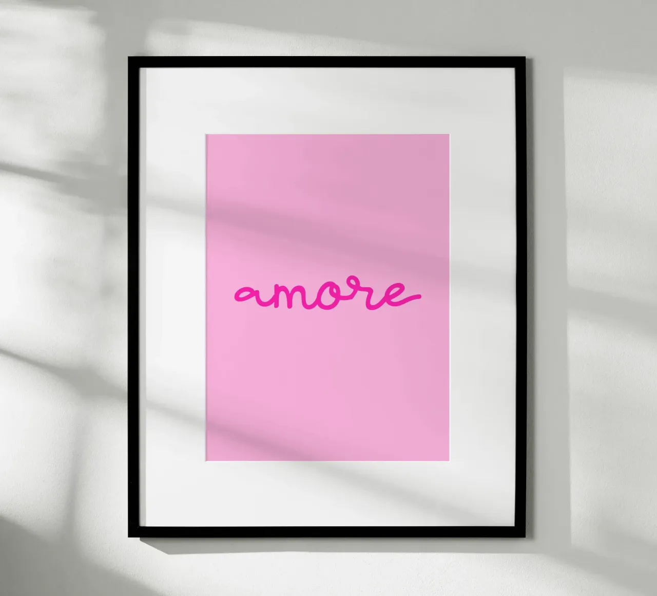 Amore poster by Trend Collection by Palmartprints