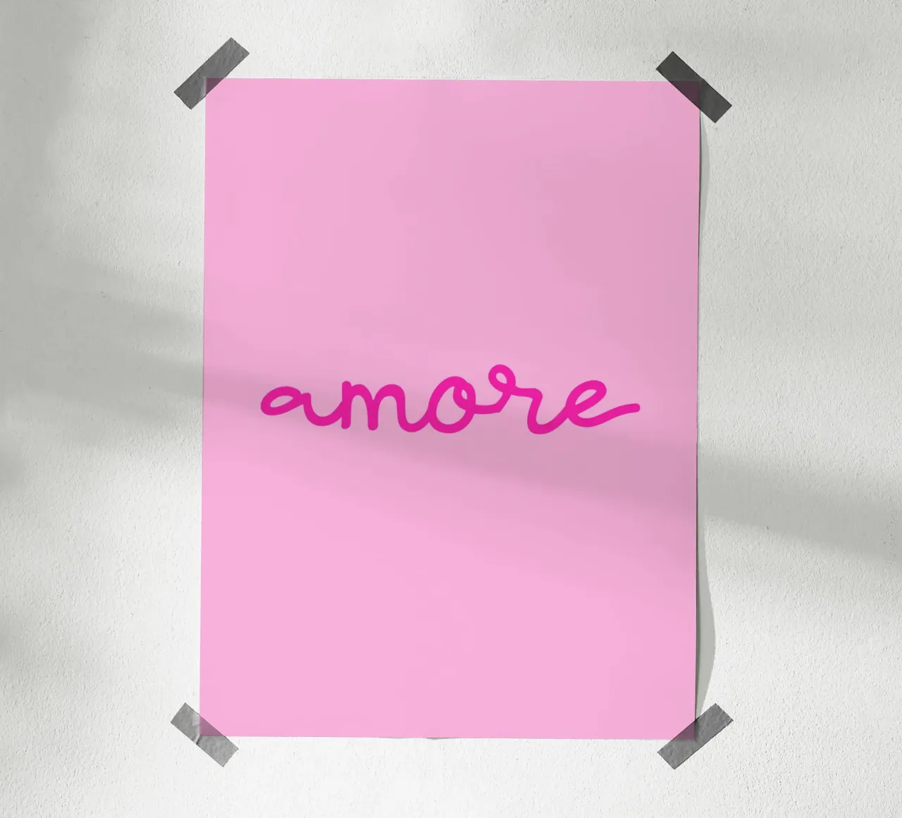 Amore poster by Trend Collection by Palmartprints