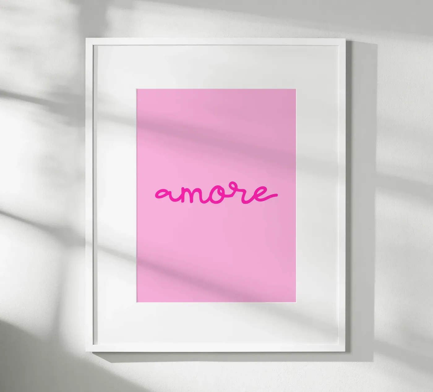 Amore poster van Trend Collection by Palmartprints