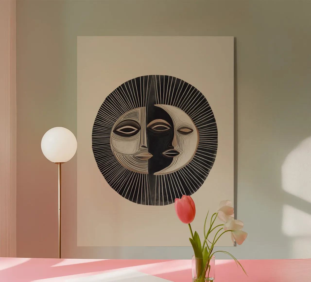 Sun and the Moon plexiglass da Sienna Atelier