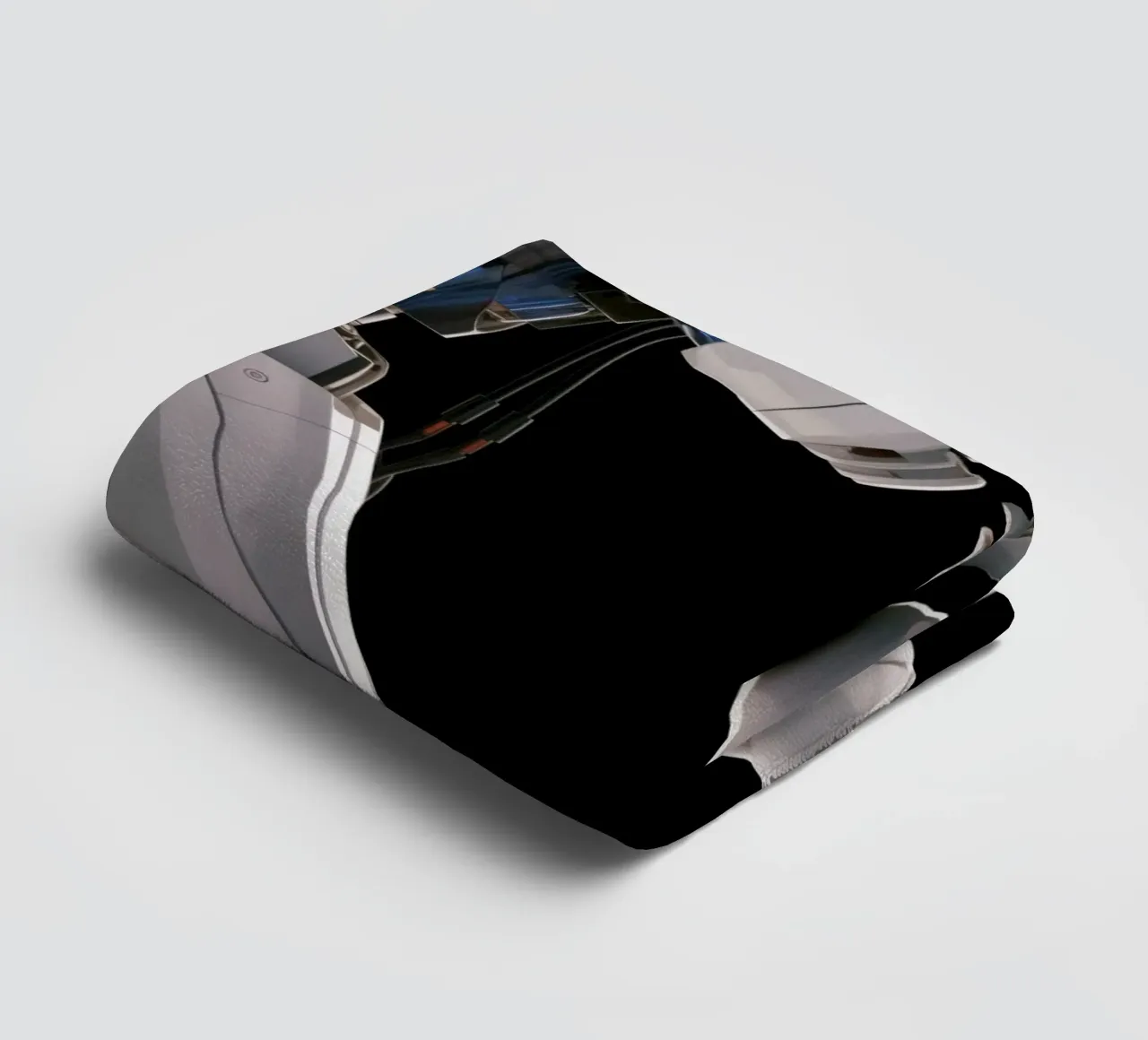 Mech Girl bacia Robot | Omaggio a Ghost In The Shell asciugamano da bagno da Autofocus