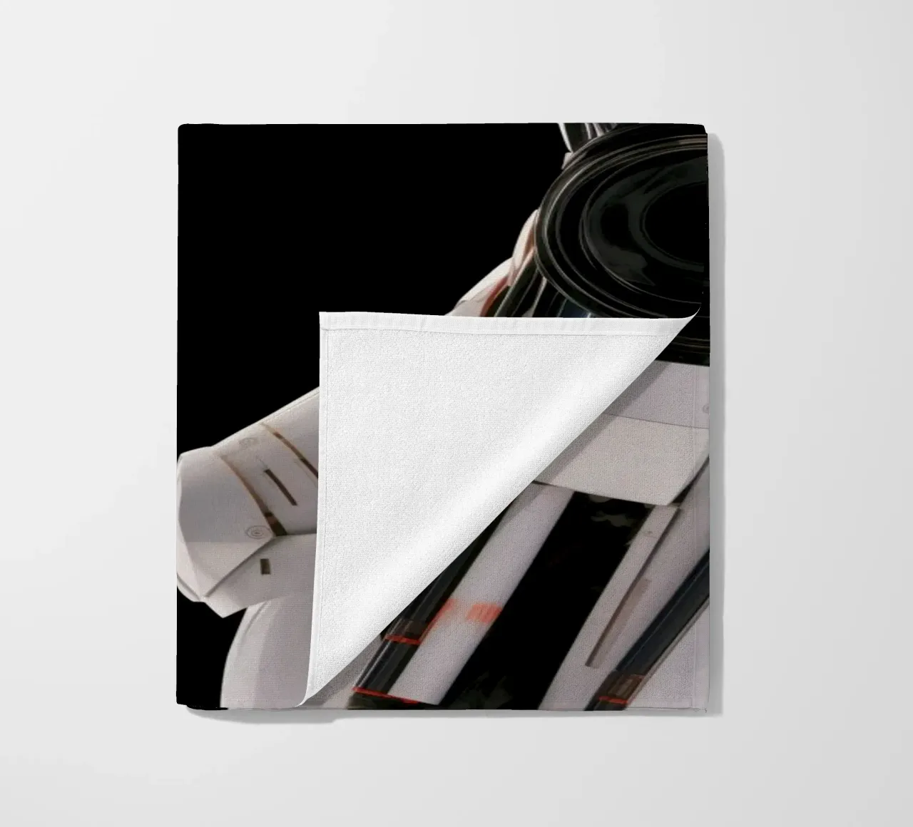 Mech Girl bacia Robot | Omaggio a Ghost In The Shell telo mare da Autofocus