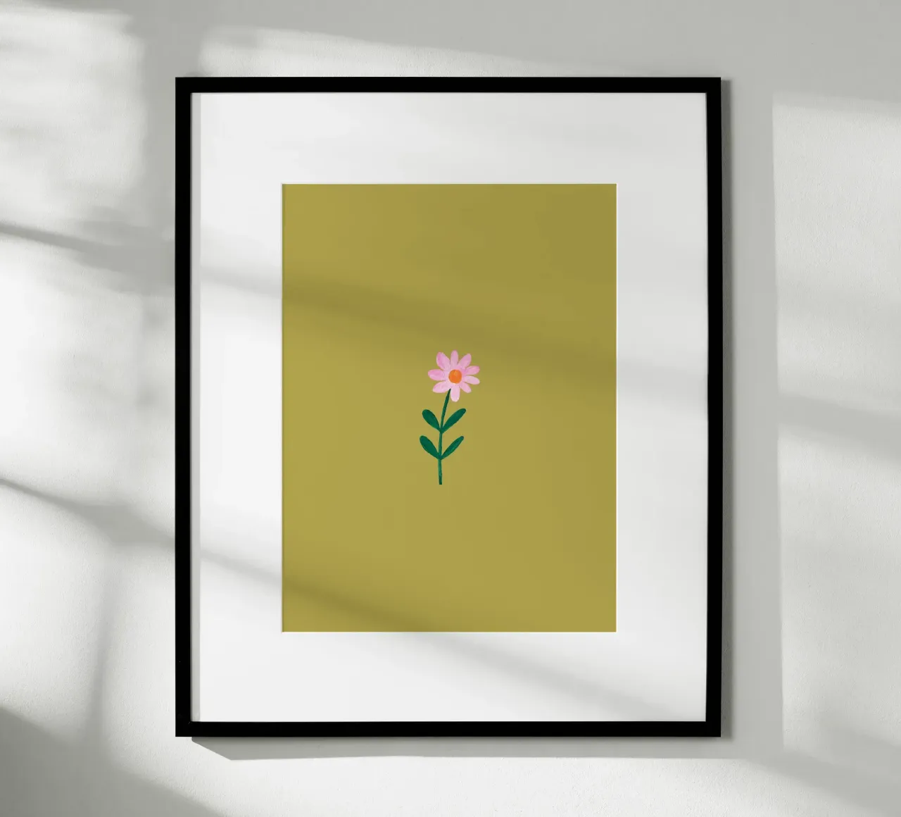 Tiny Pink Wild Flower poster da Trend Collection by Palmartprints