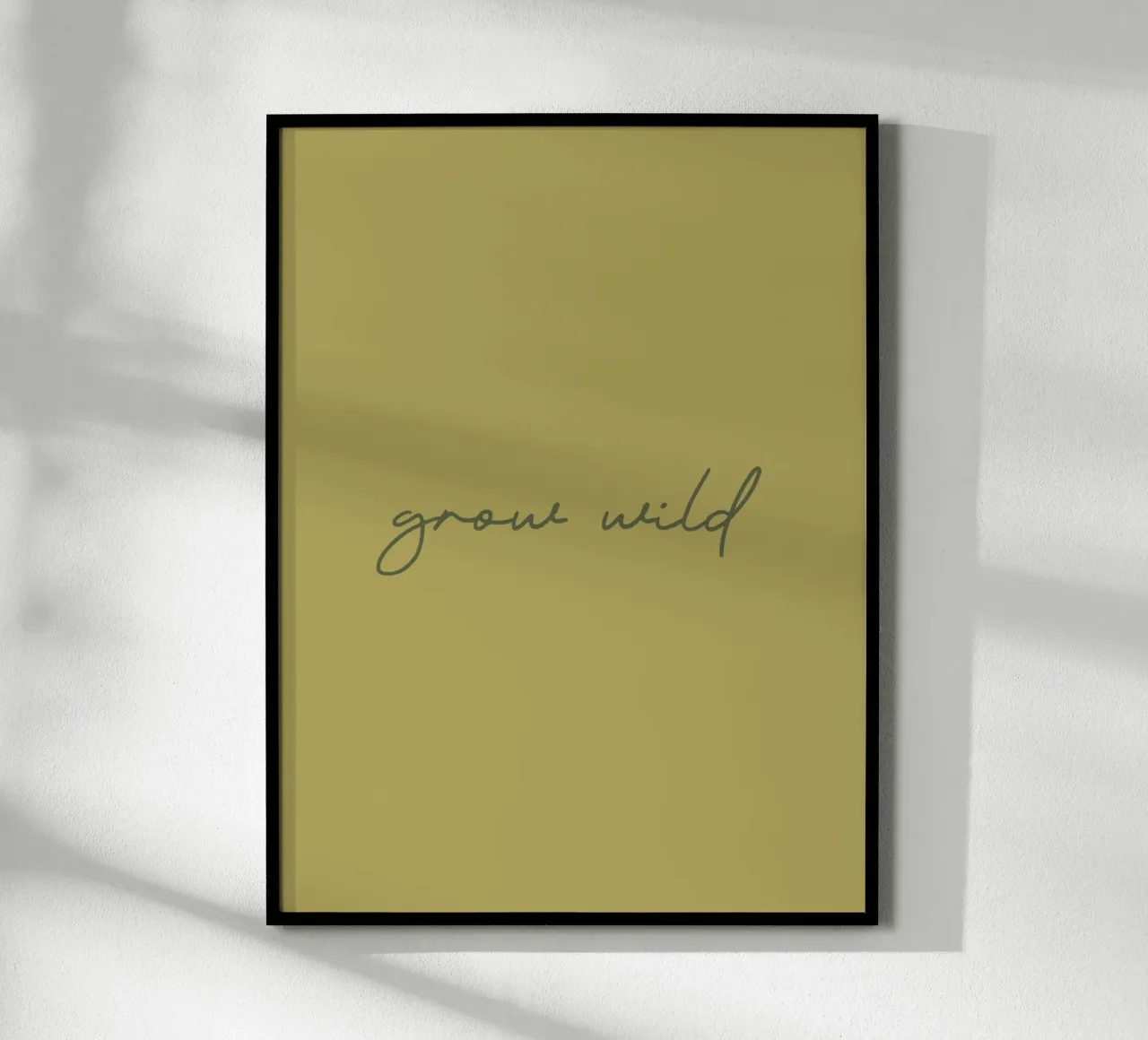 Grow Wild poster da Trend Collection by Palmartprints