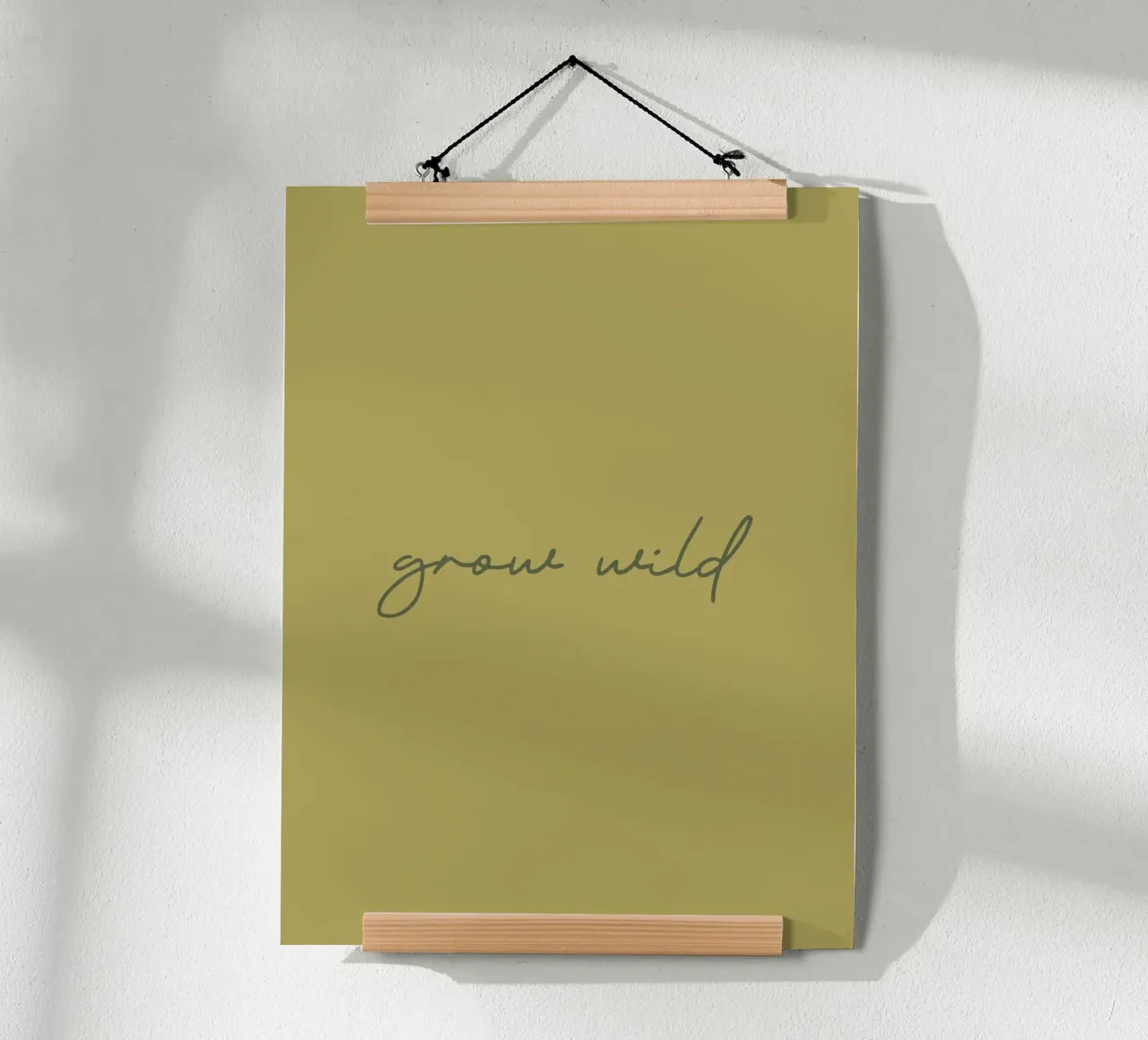 Grow Wild poster da Trend Collection by Palmartprints