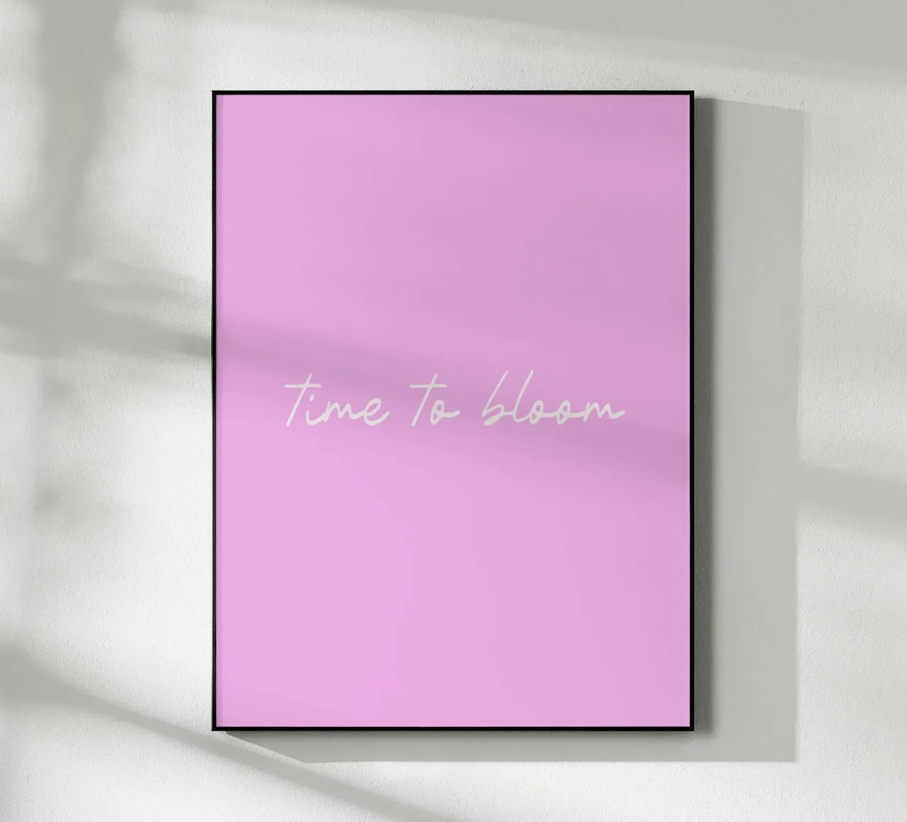 Time to Bloom plexiglass da Trend Collection by Palmartprints