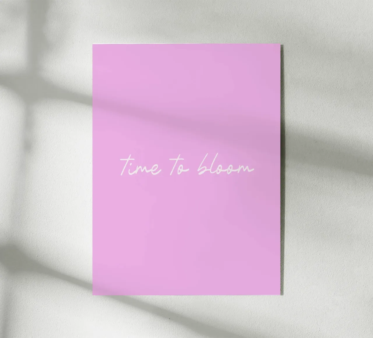 Time to Bloom plexiglass da Trend Collection by Palmartprints