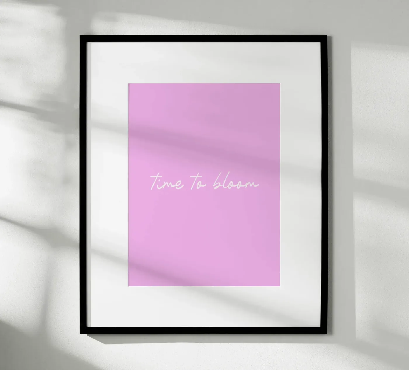 Time to Bloom poster van Trend Collection by Palmartprints