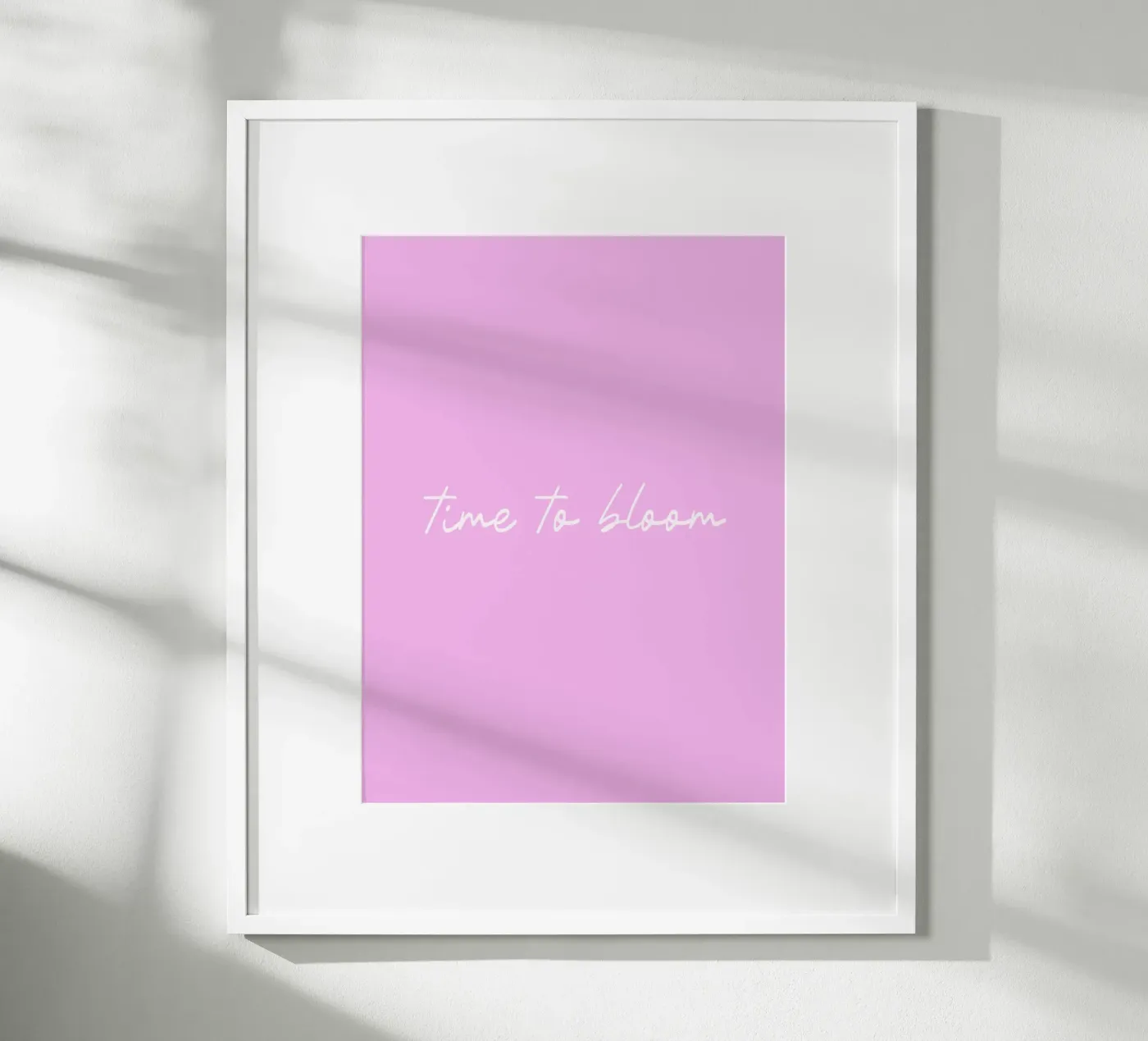 Time to Bloom poster van Trend Collection by Palmartprints