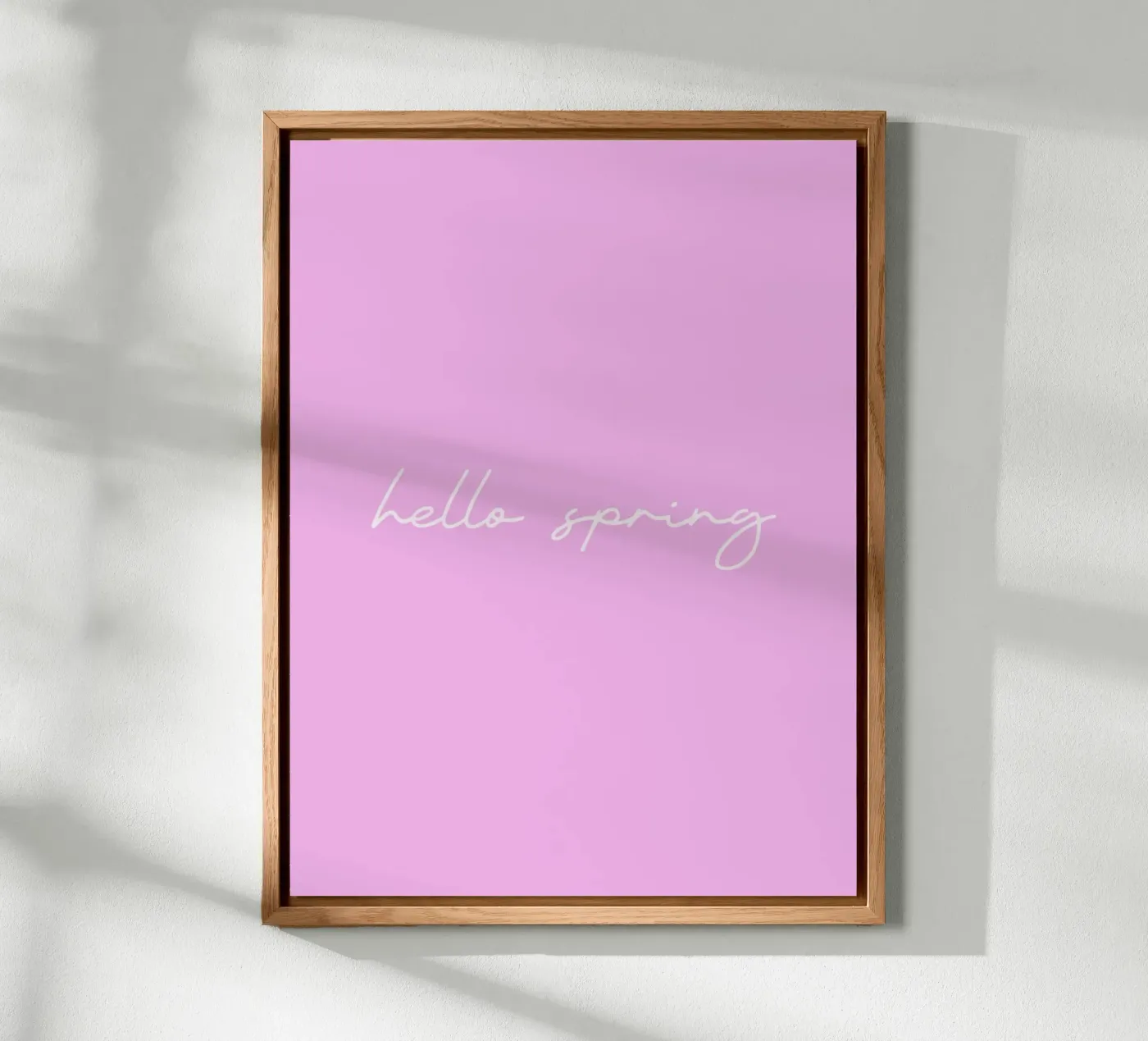 Hello Spring panneau forex de Trend Collection by Palmartprints