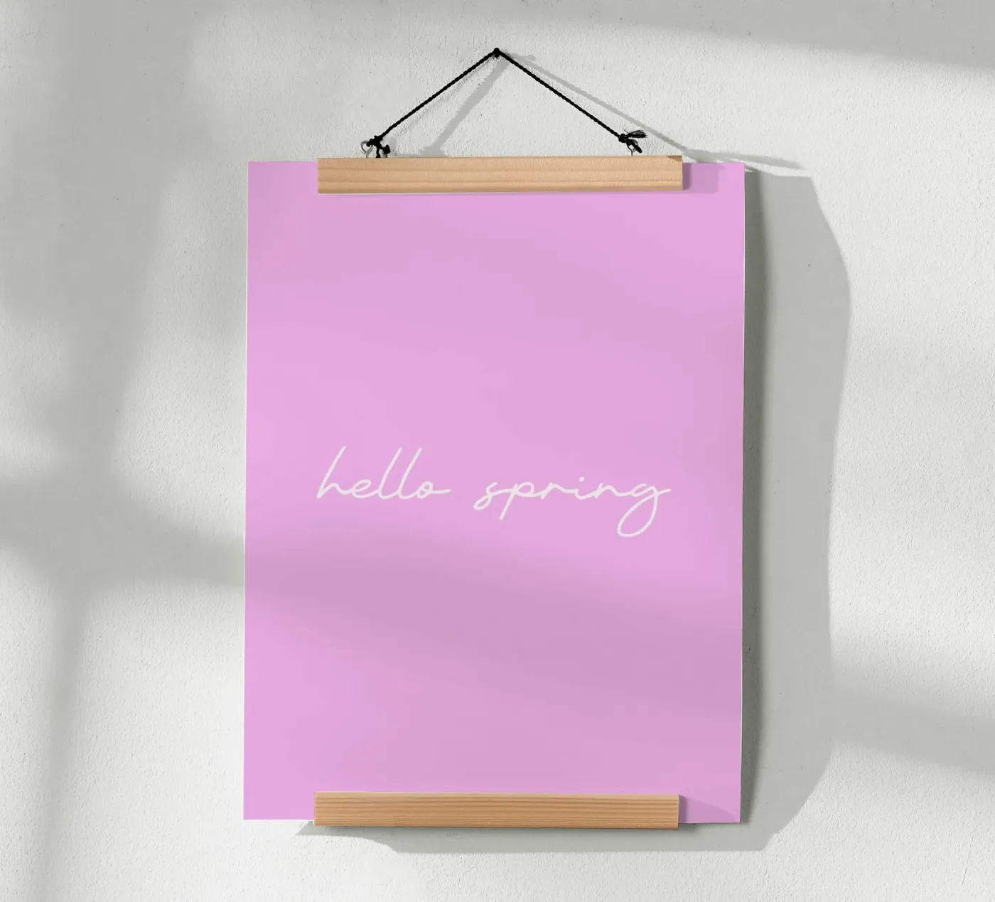 Hello Spring Poster von Trend Collection by Palmartprints