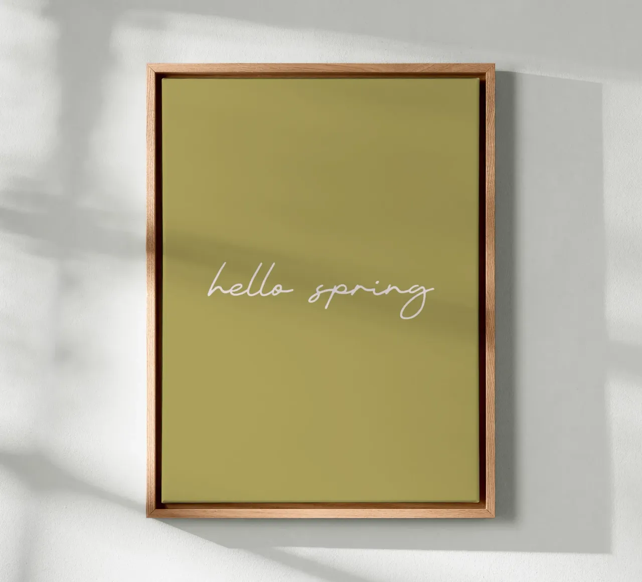 Hello Spring canvas van Trend Collection by Palmartprints