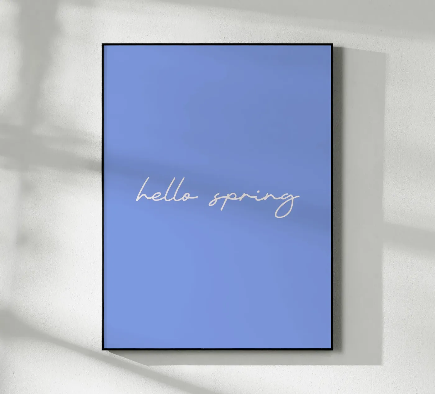 Hello Spring plexiglass da Trend Collection by Palmartprints