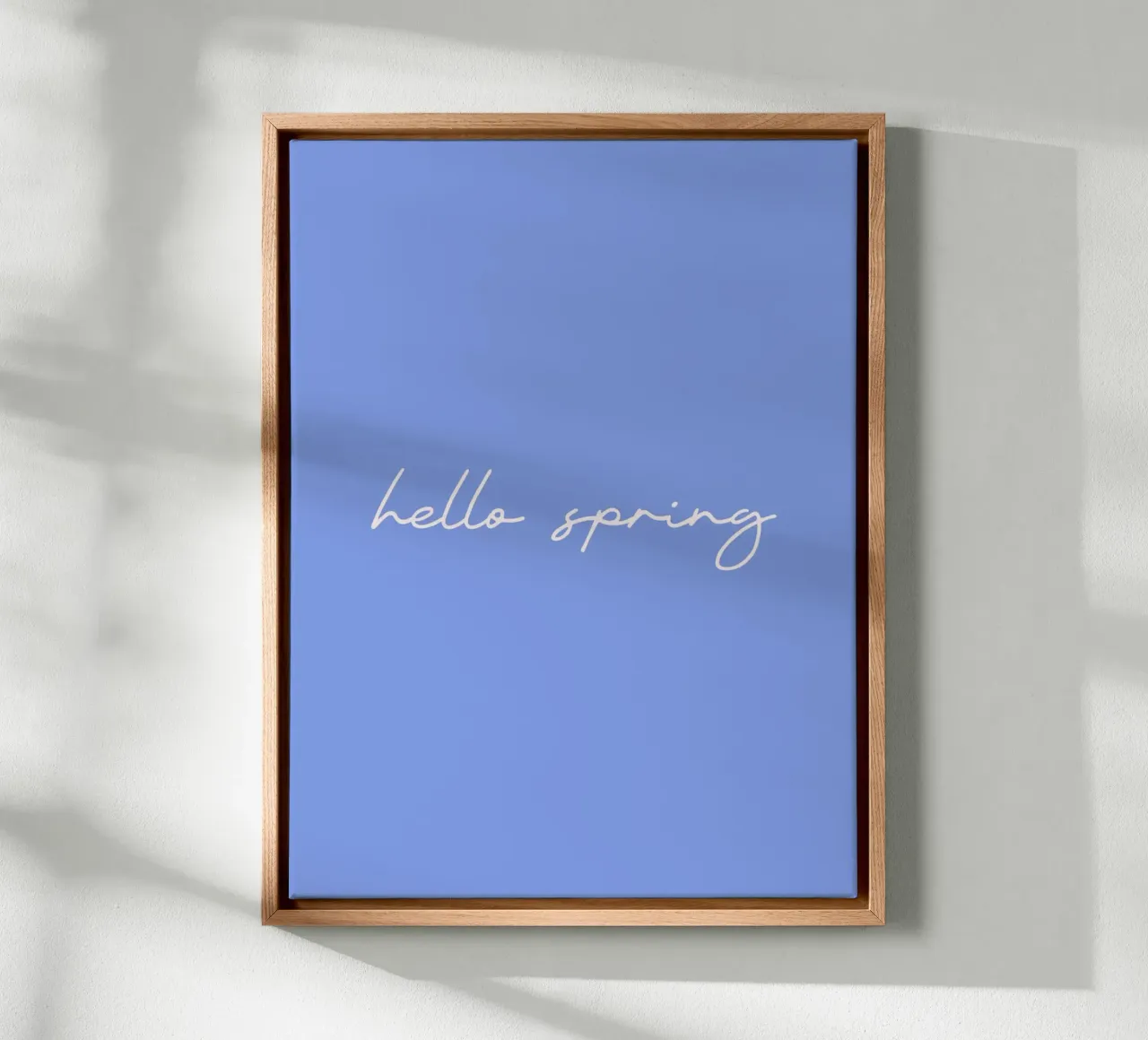 Hello Spring canvas by Trend Collection by Palmartprints