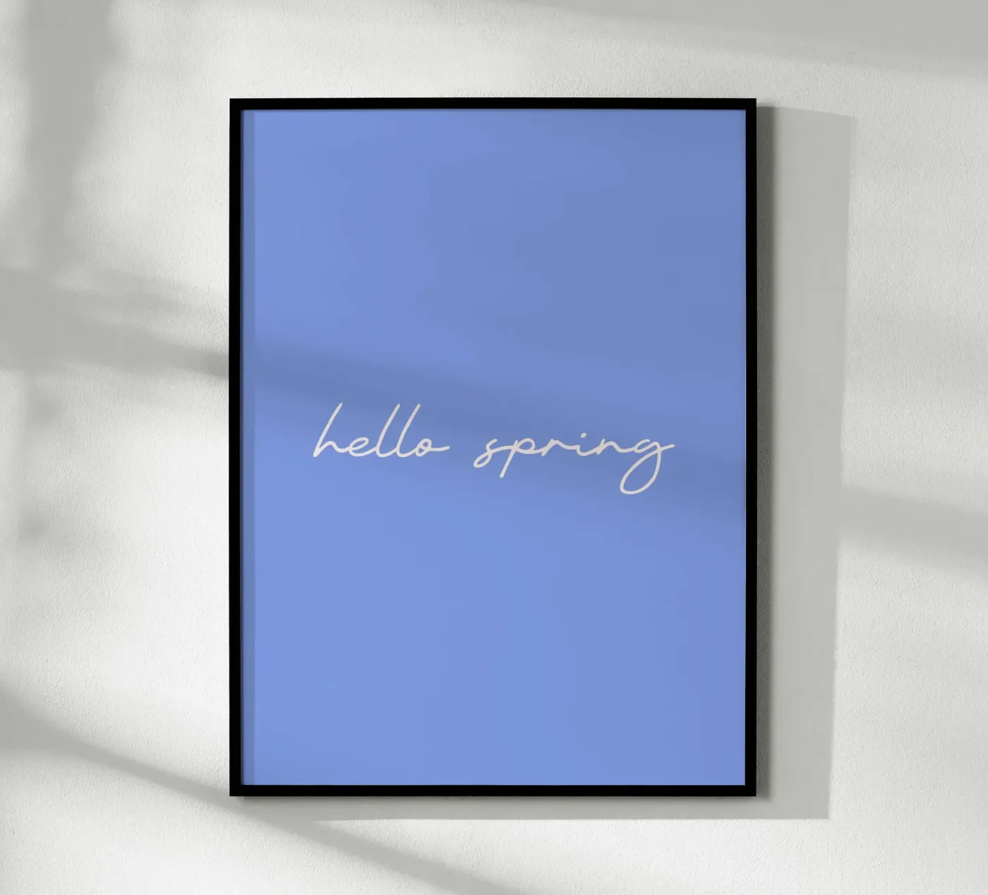 Hello Spring poster by Trend Collection by Palmartprints