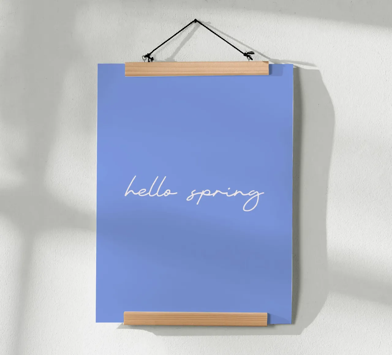 Hello Spring poster by Trend Collection by Palmartprints