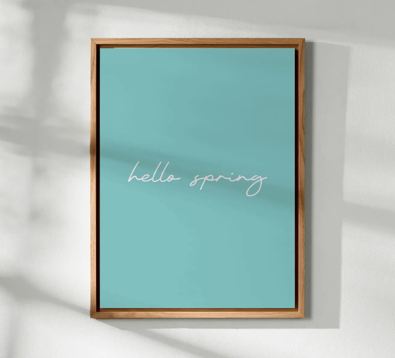 Hello Spring forex plate by Trend Collection by Palmartprints