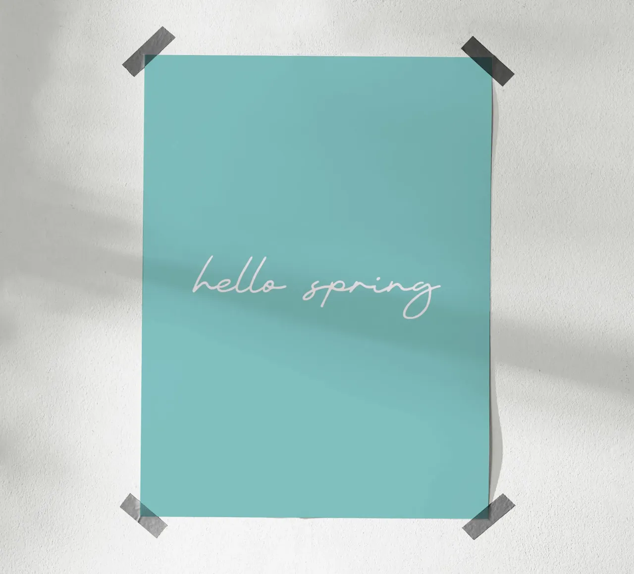 Hello Spring carta hahnemühle da Trend Collection by Palmartprints