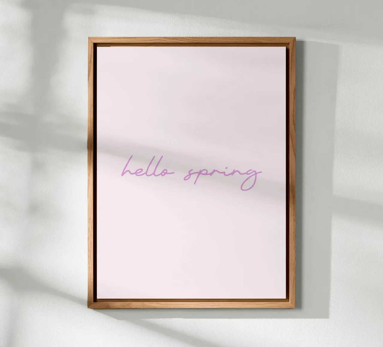 Hello Spring forex plate by Trend Collection by Palmartprints