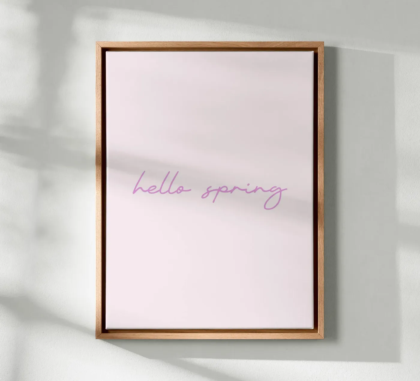 Hello Spring canvas by Trend Collection by Palmartprints
