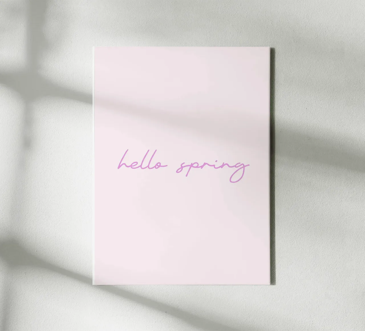 Hello Spring tela da Trend Collection by Palmartprints
