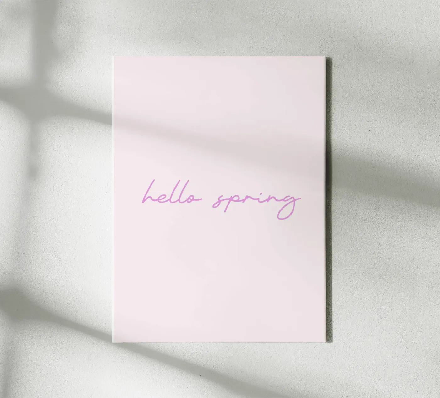 Hello Spring canvas by Trend Collection by Palmartprints