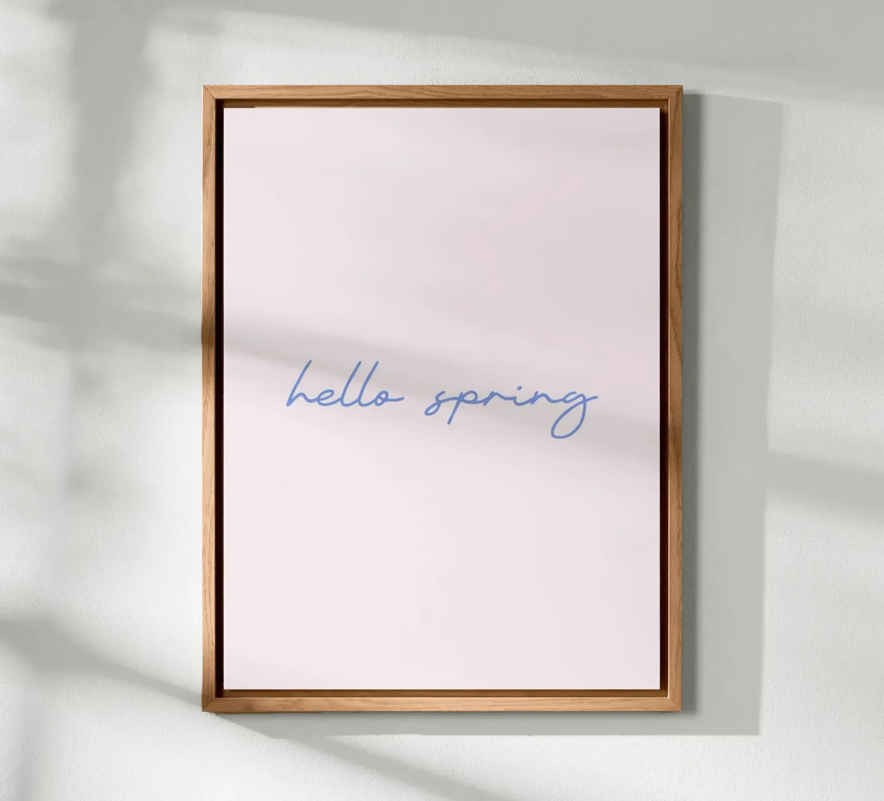 Hello Spring forex plate by Trend Collection by Palmartprints