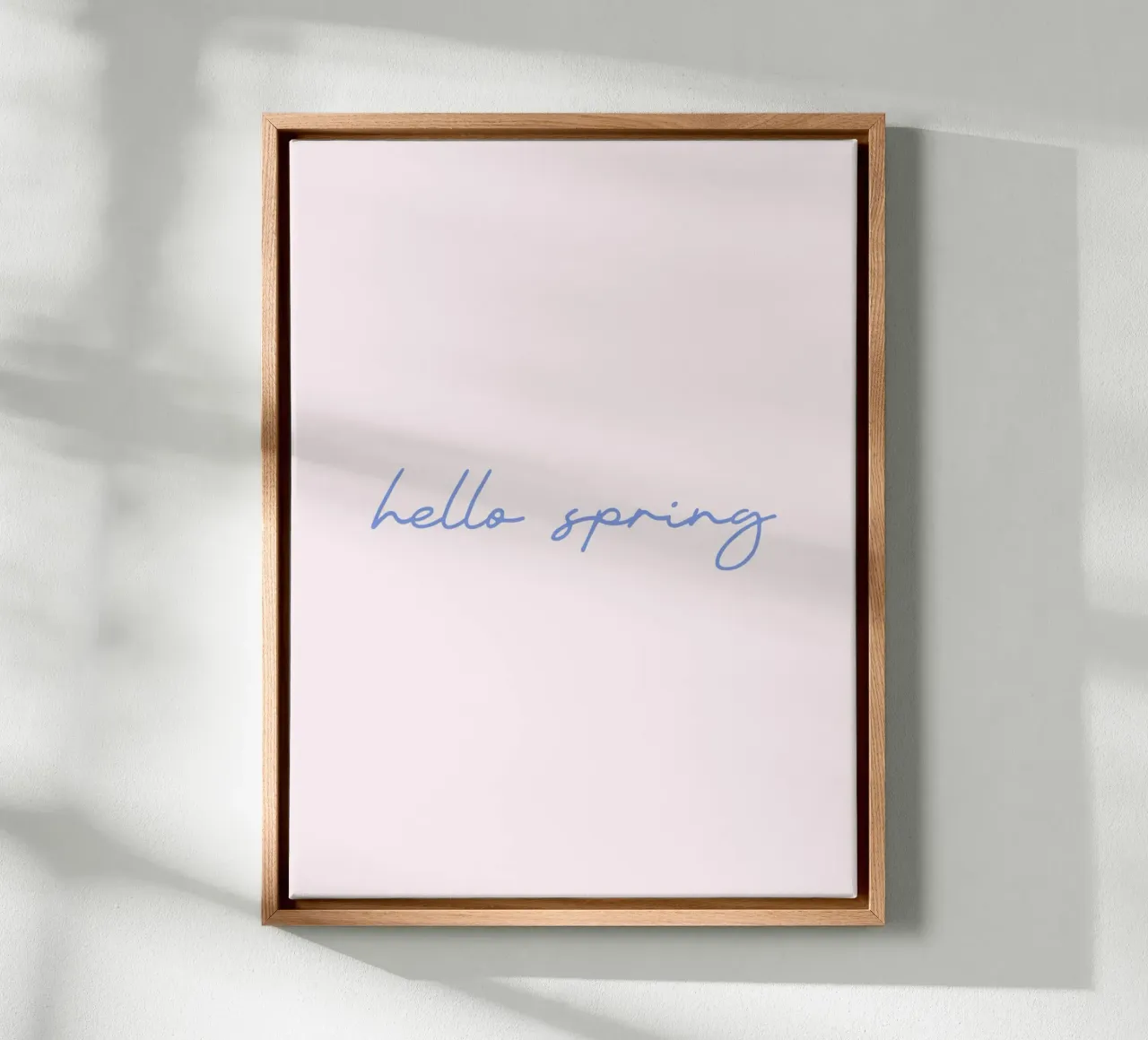 Hello Spring canvas van Trend Collection by Palmartprints