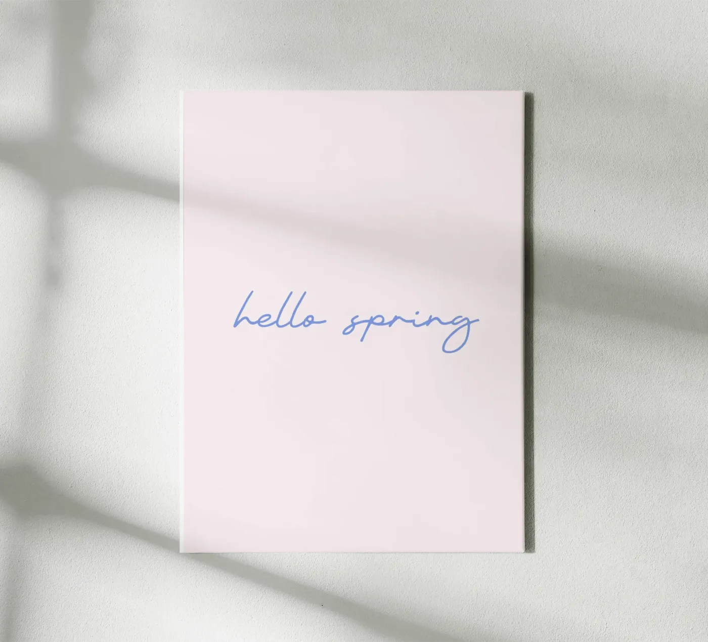Hello Spring tela da Trend Collection by Palmartprints
