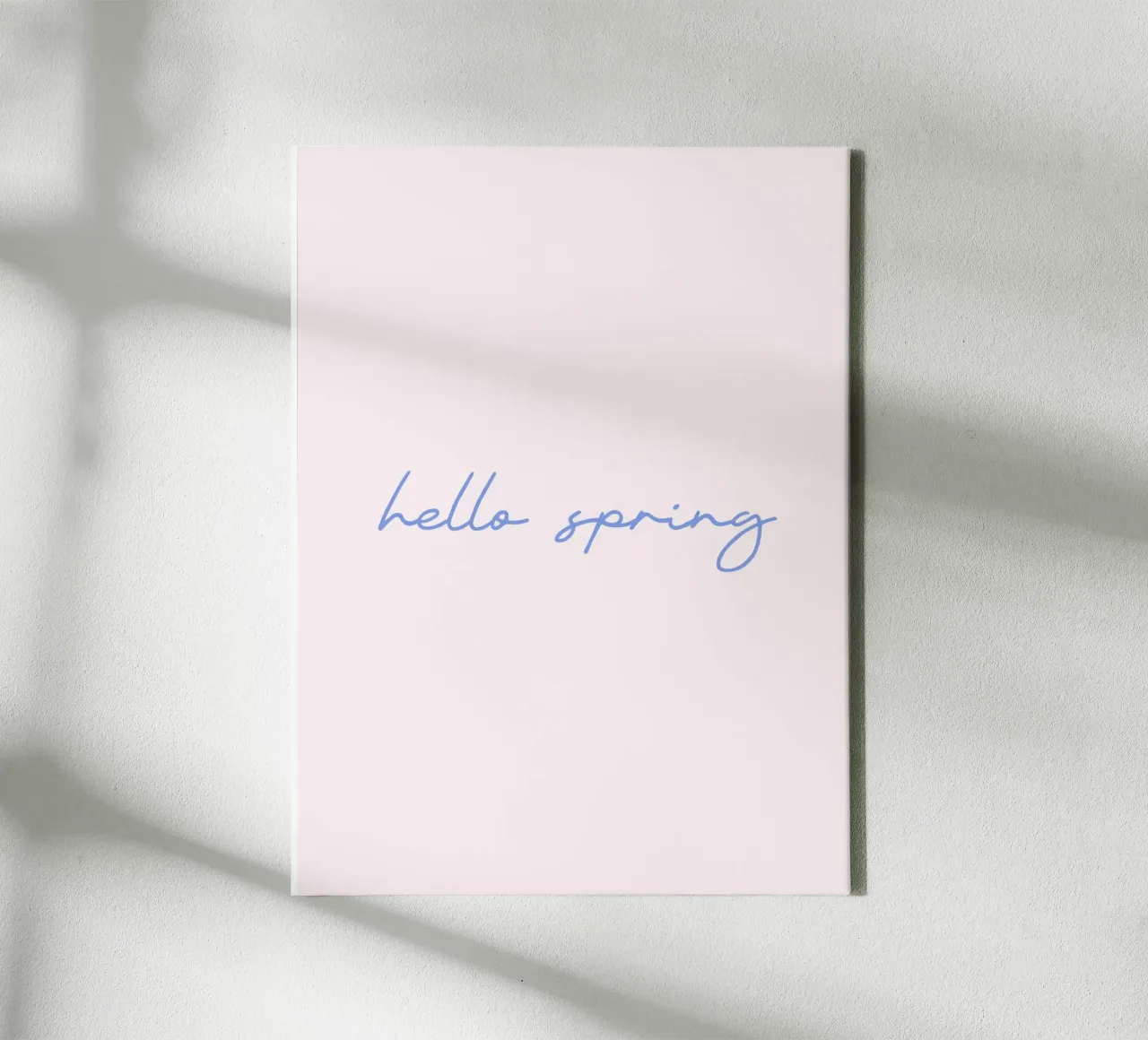 Hello Spring canvas van Trend Collection by Palmartprints