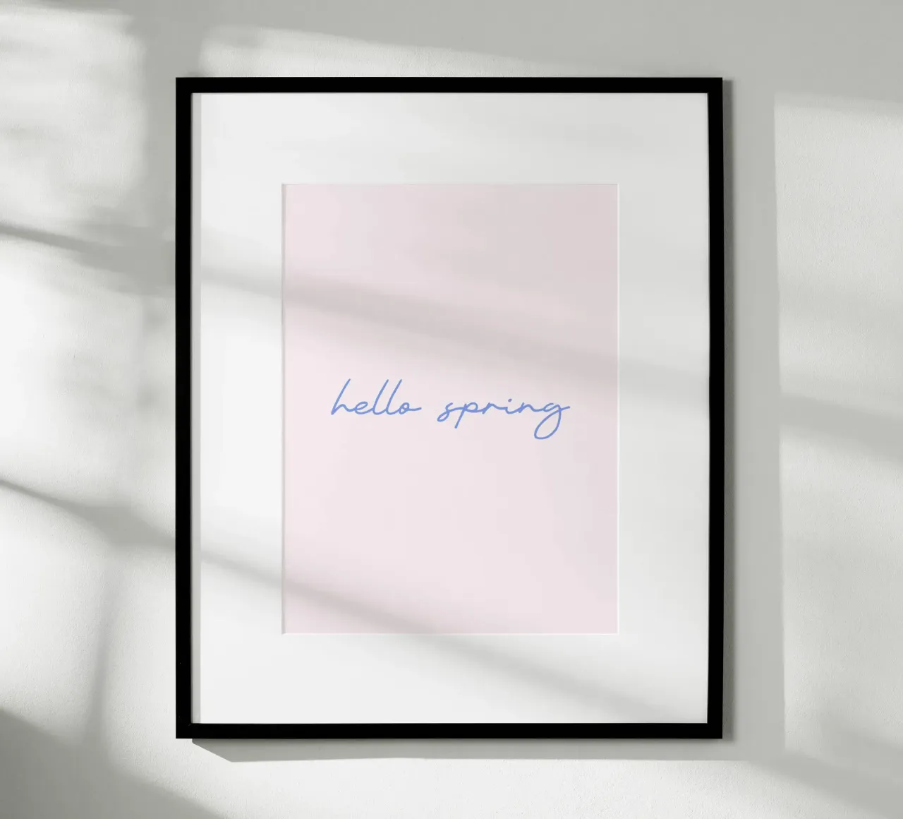 Hello Spring poster da Trend Collection by Palmartprints