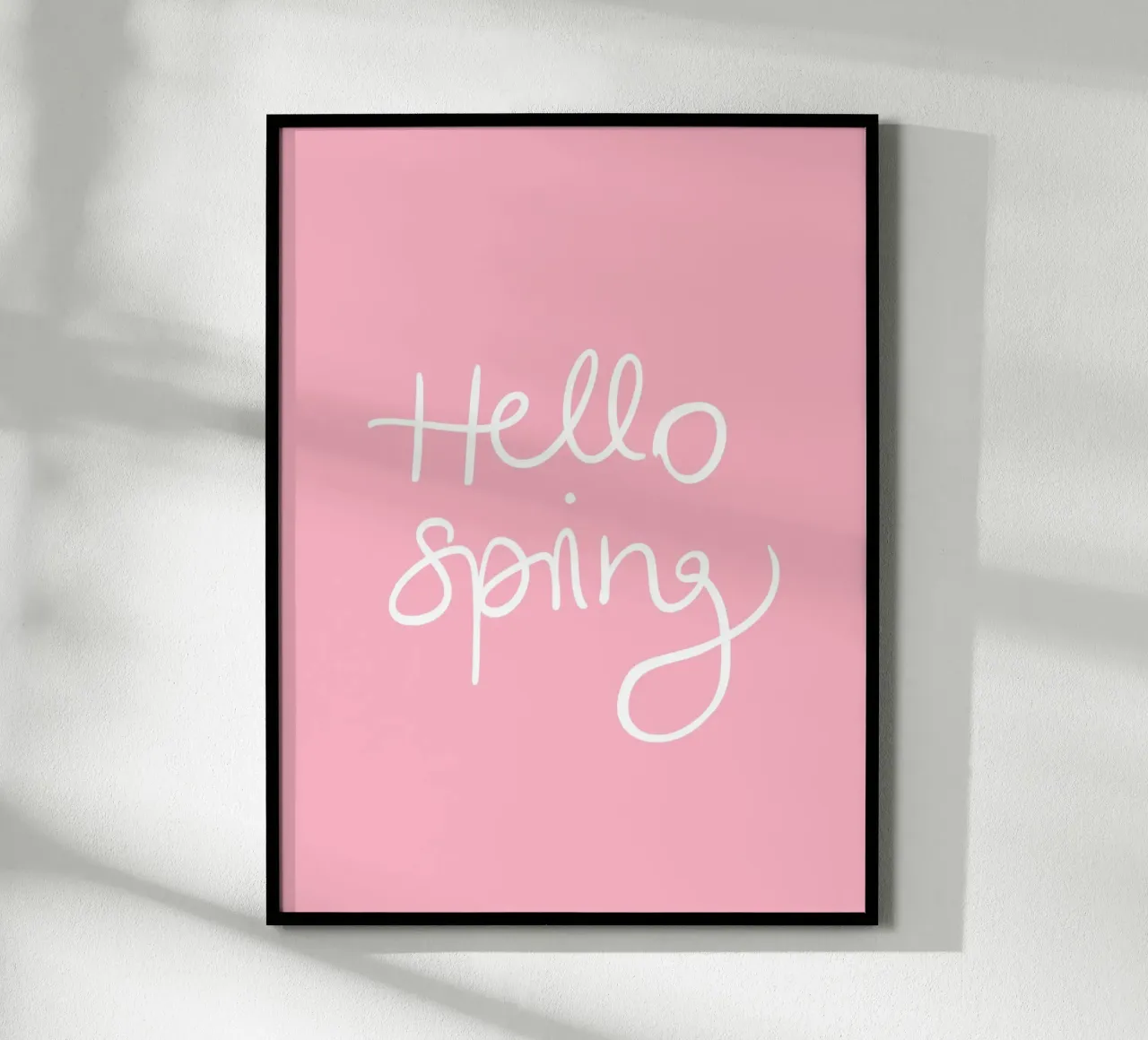Hello Spring Lettering carta hahnemühle da Trend Collection by Palmartprints