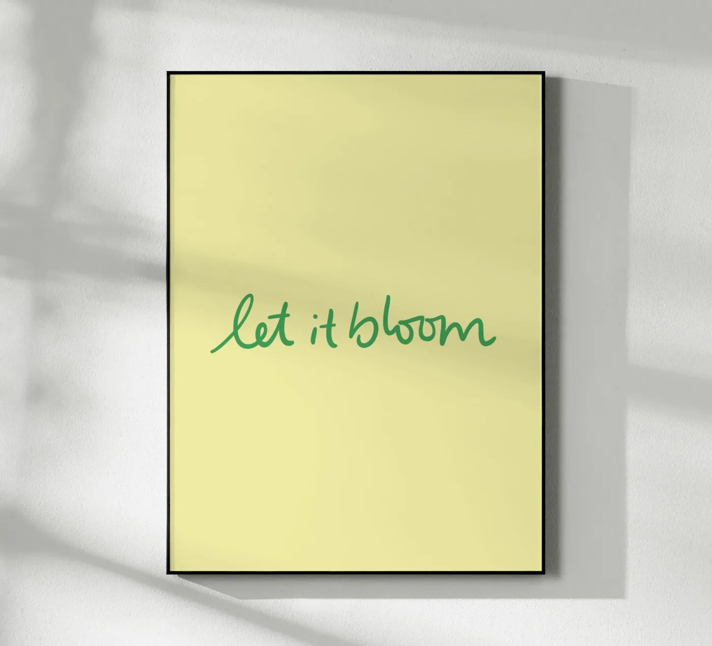 Let it Bloom Acryl-Glas von Trend Collection by Palmartprints