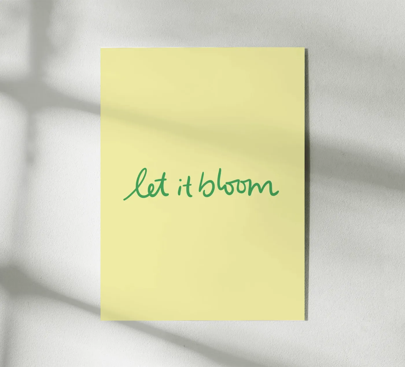 Let it Bloom Acryl-Glas von Trend Collection by Palmartprints