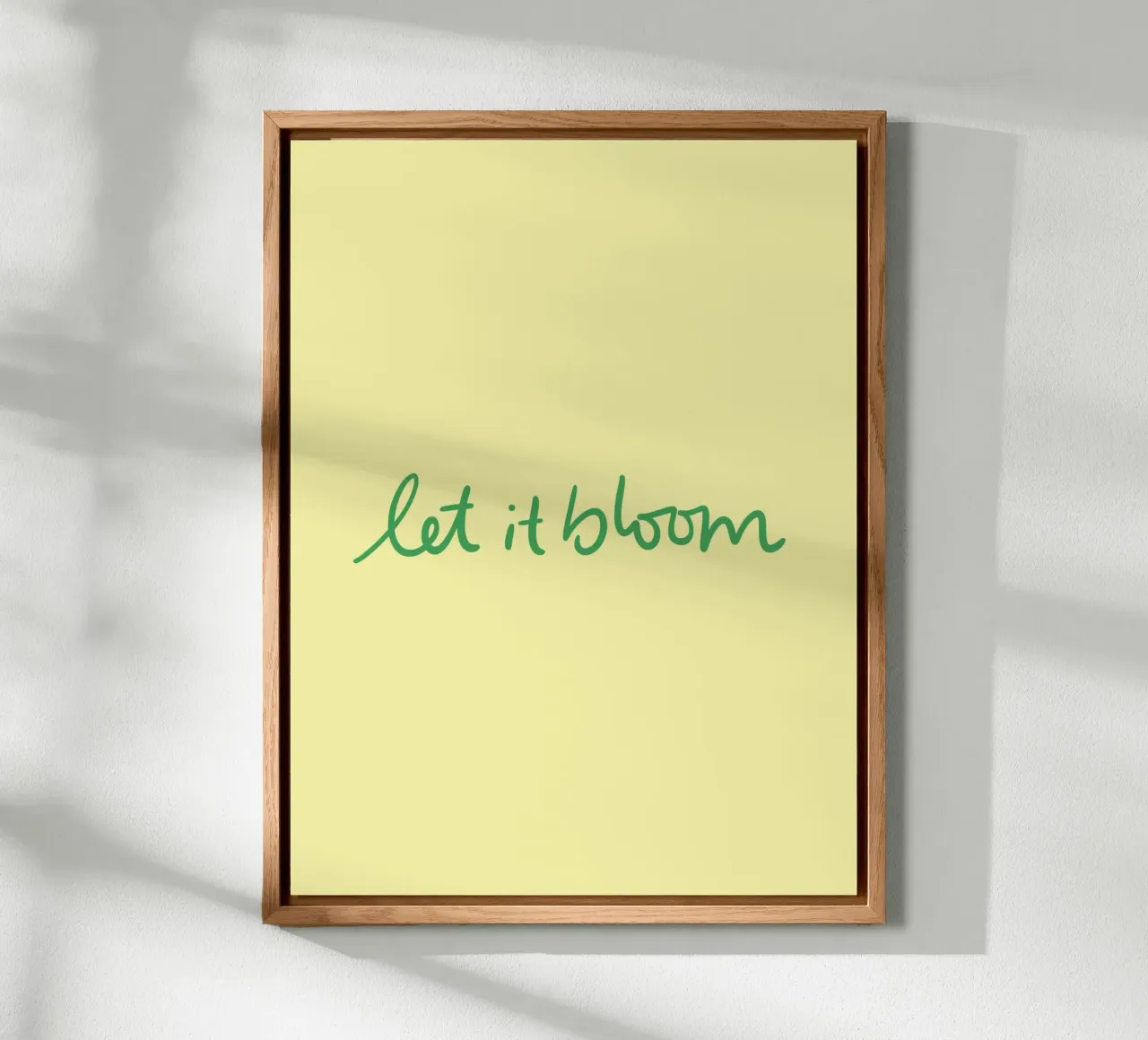 Let it Bloom alluminio dibond da Trend Collection by Palmartprints