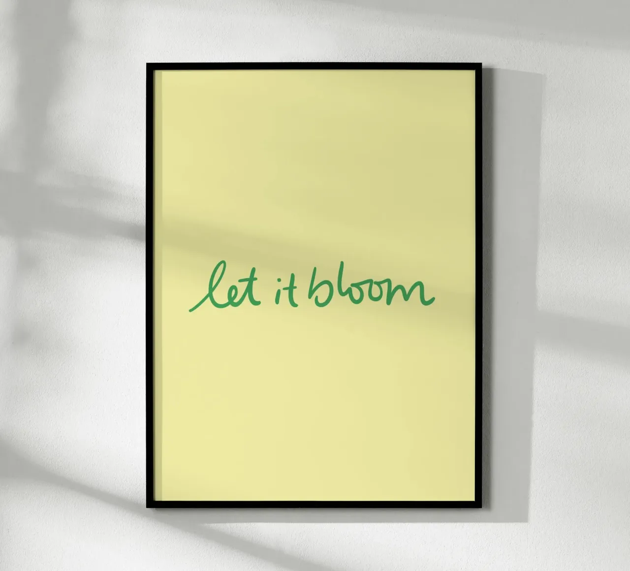 Let it Bloom poster da Trend Collection by Palmartprints