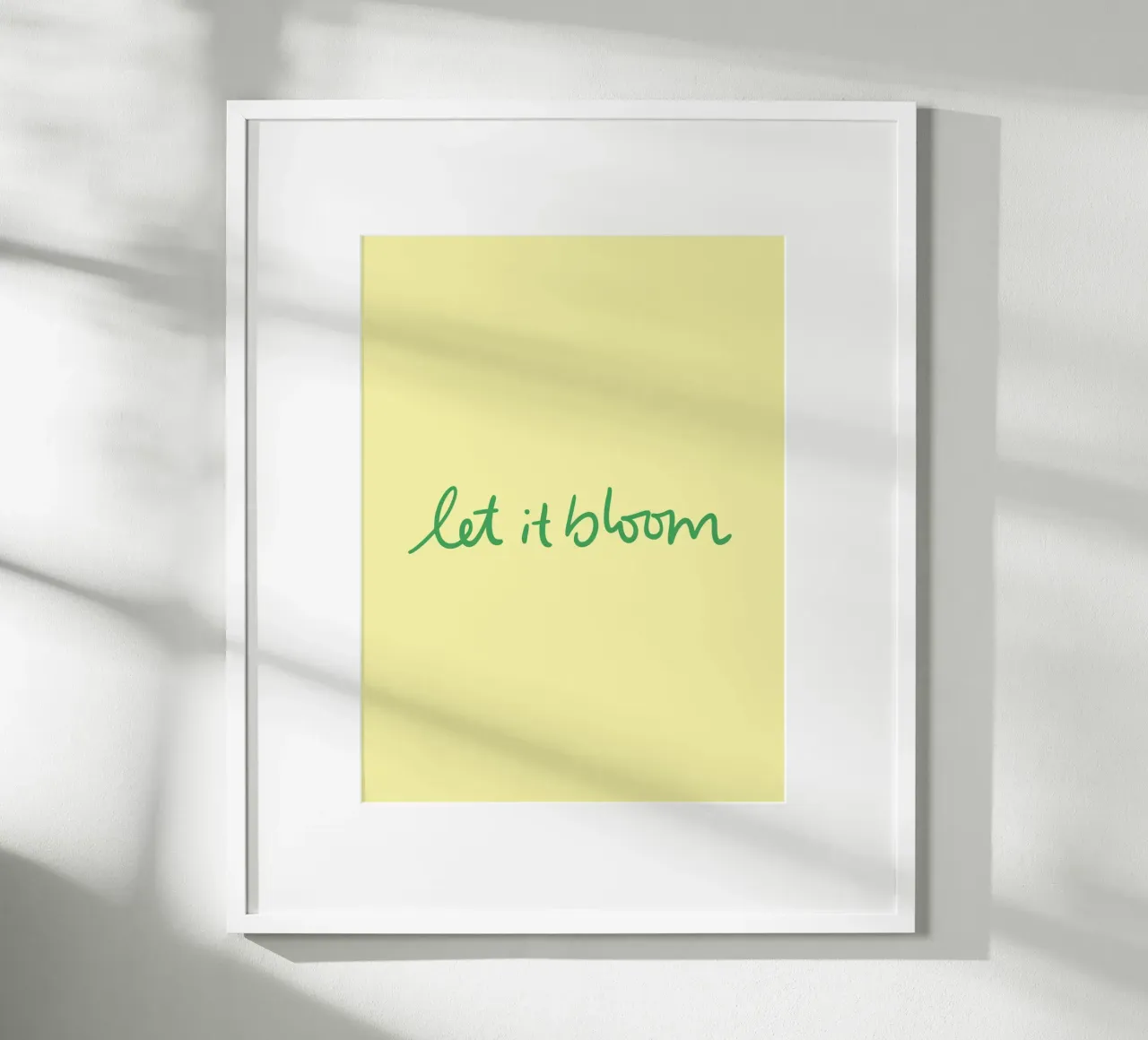 Let it Bloom poster da Trend Collection by Palmartprints