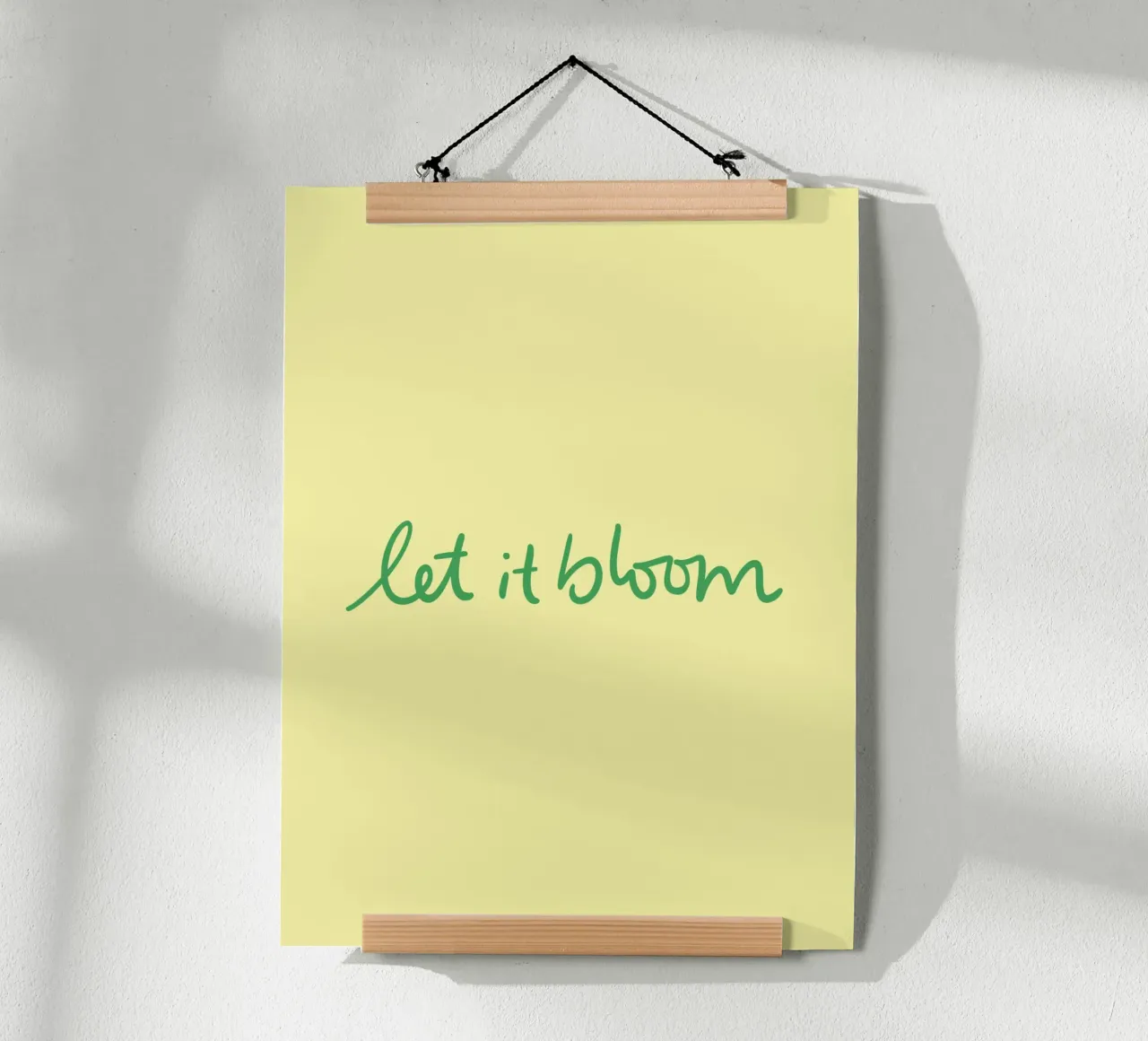 Let it Bloom poster da Trend Collection by Palmartprints