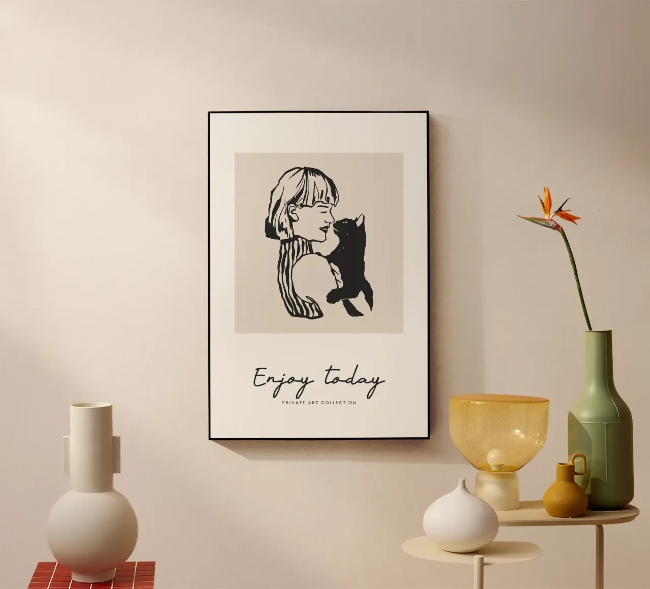 Enjoy Today plexiglass da treechild