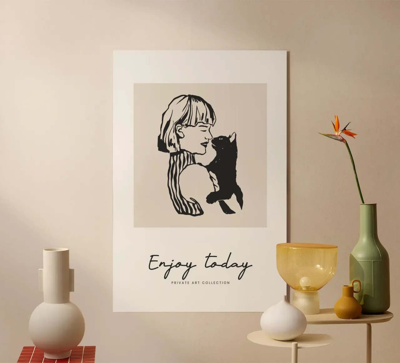 Enjoy Today plexiglass da treechild