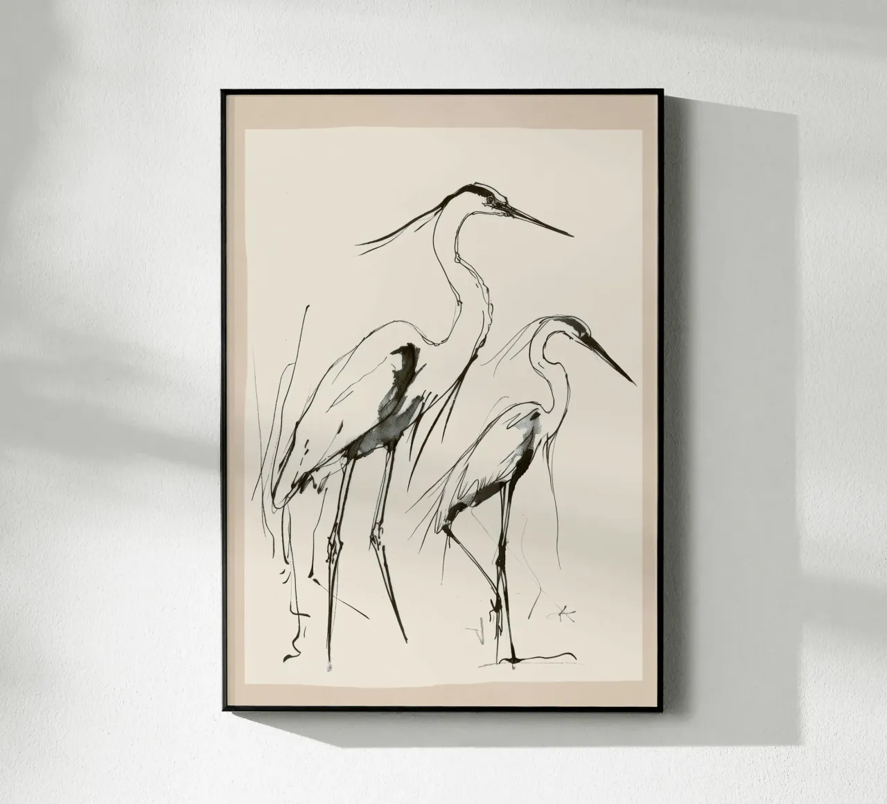 Two Herons plexiglass da Nadjaa