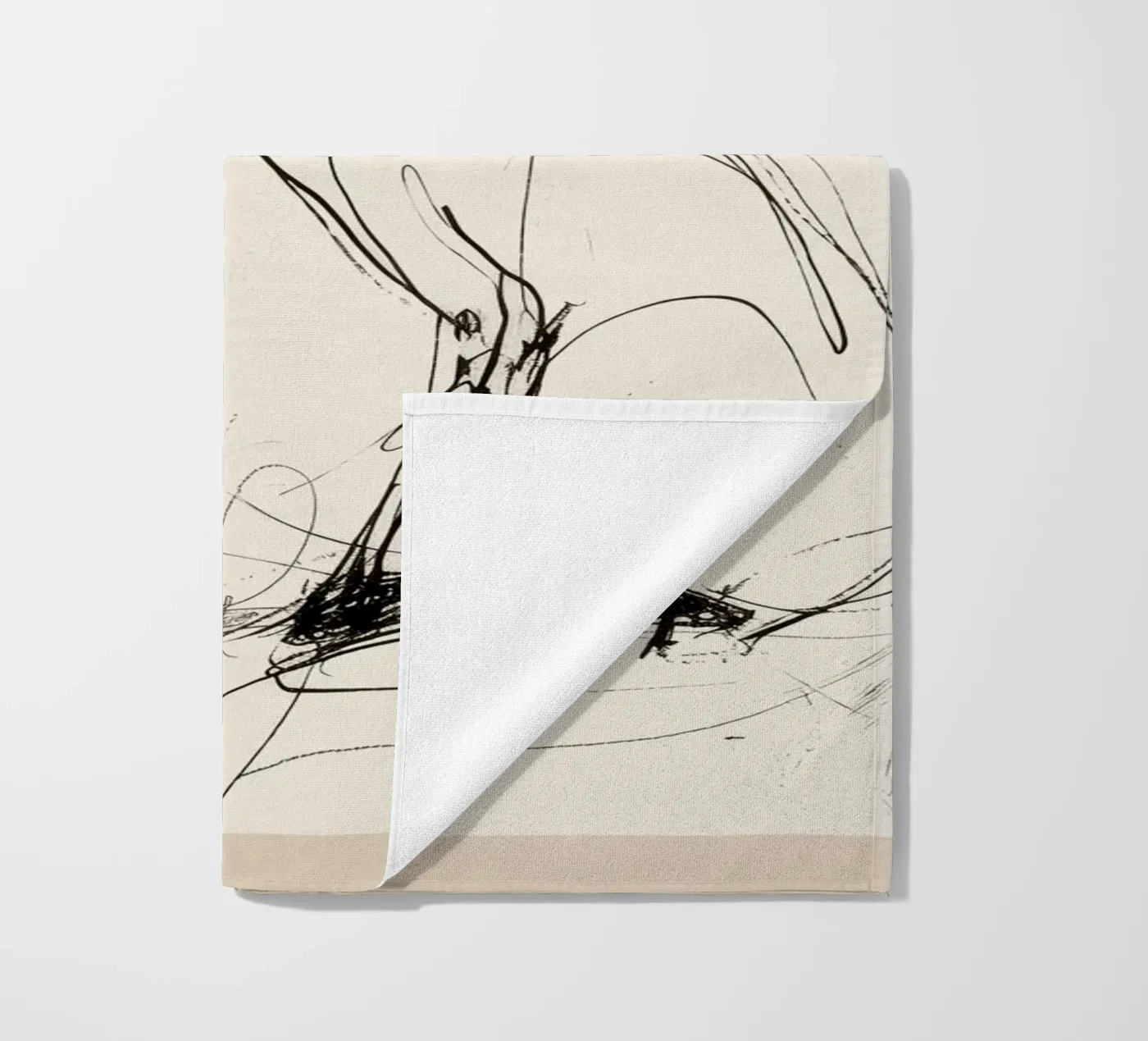 Haas Paar strandhanddoek van Nadjaa