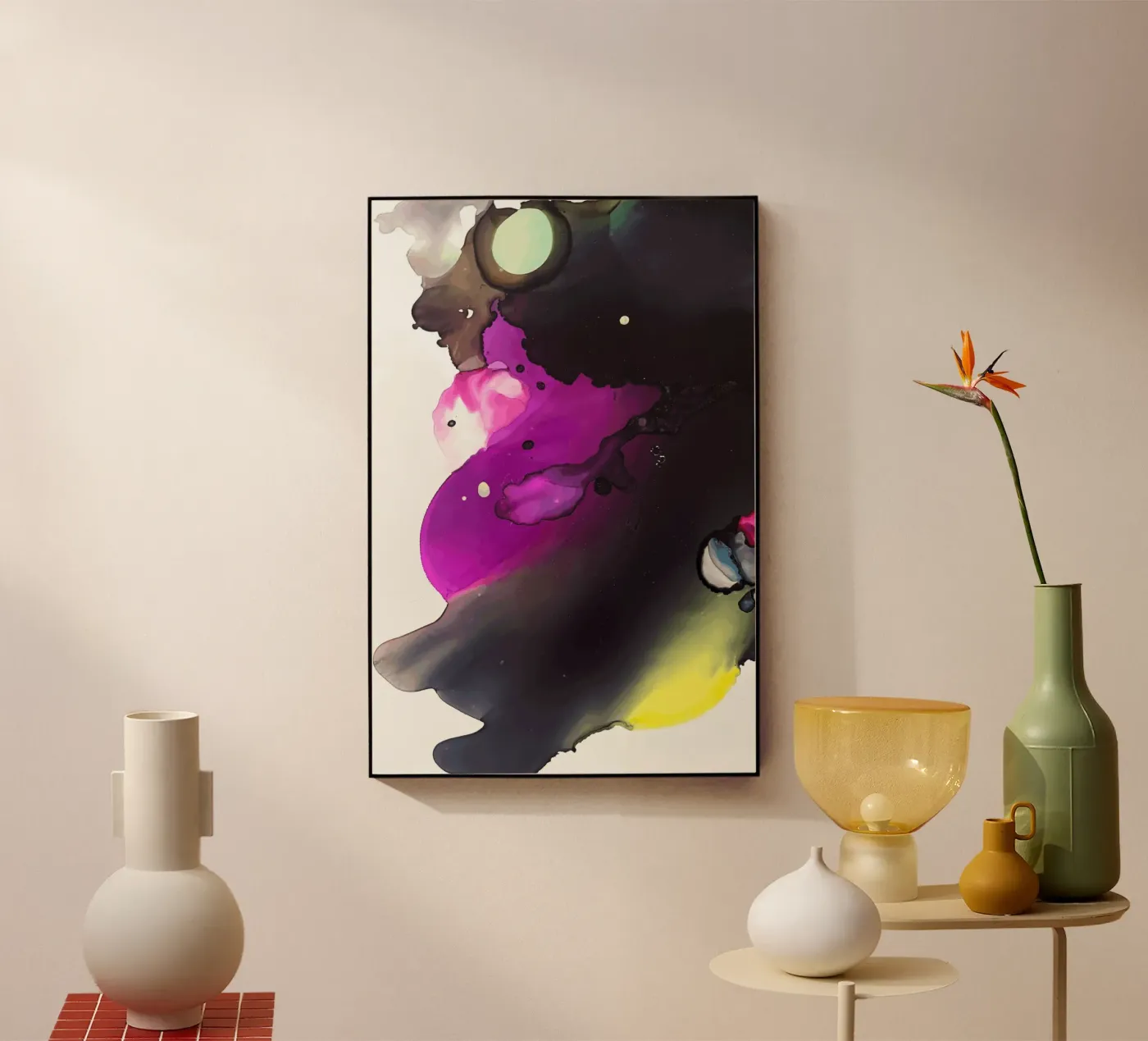 cosmos plexiglass da fineartko