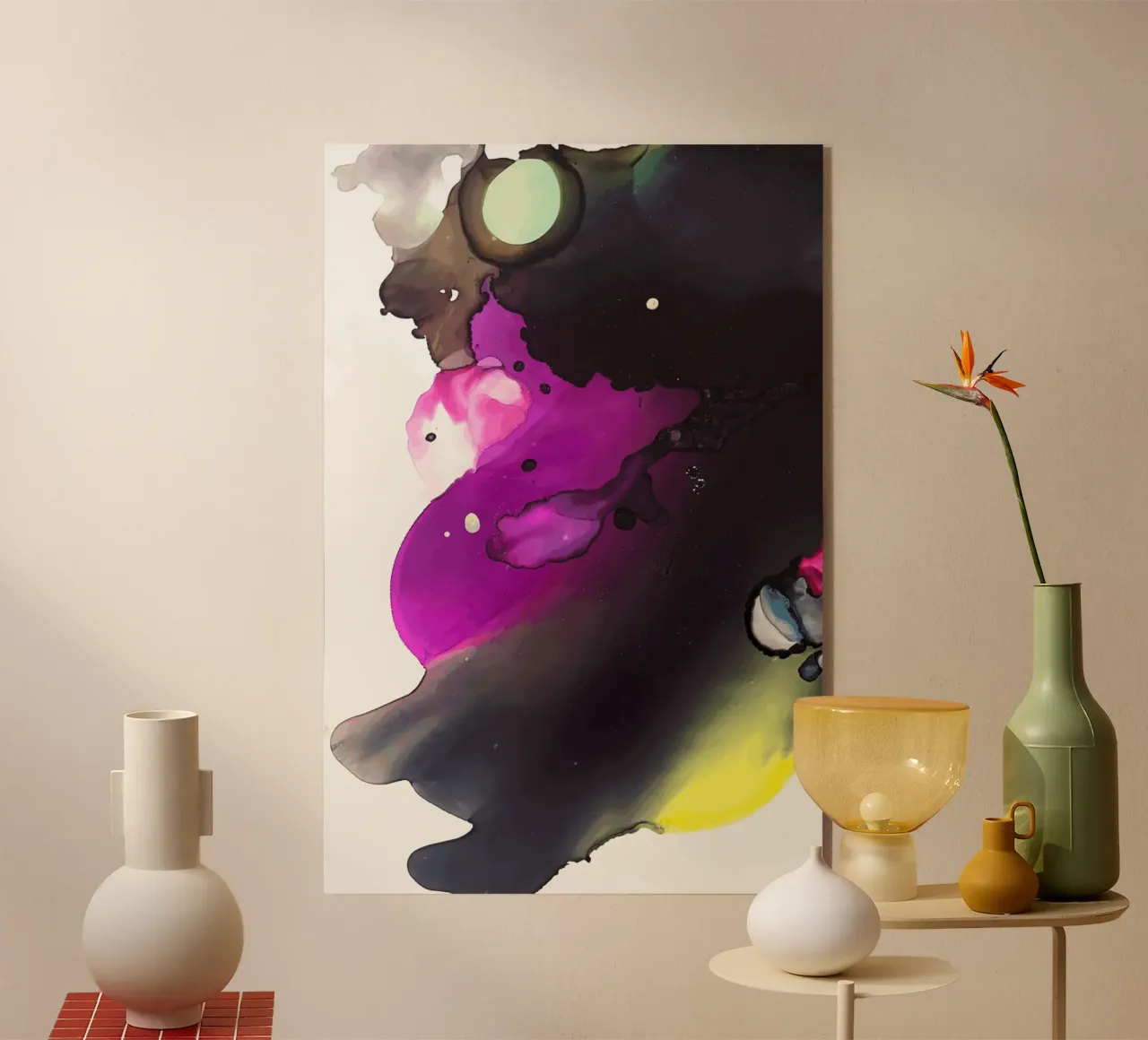 cosmos plexiglass da fineartko