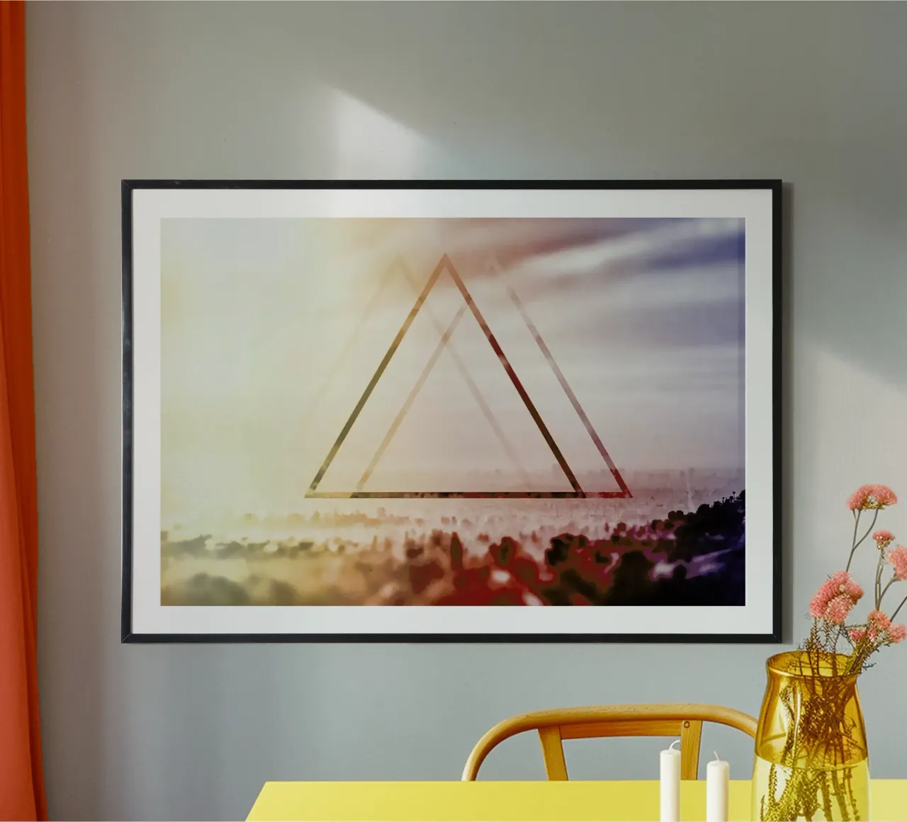 LA Occult poster con telaio in plastica da In Full Color