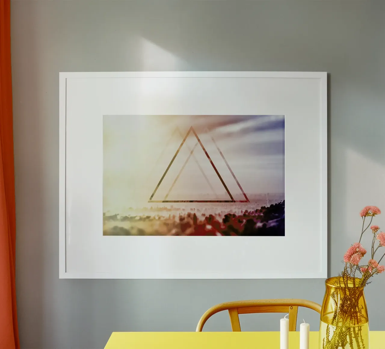 LA Occult poster con telaio in plastica da In Full Color