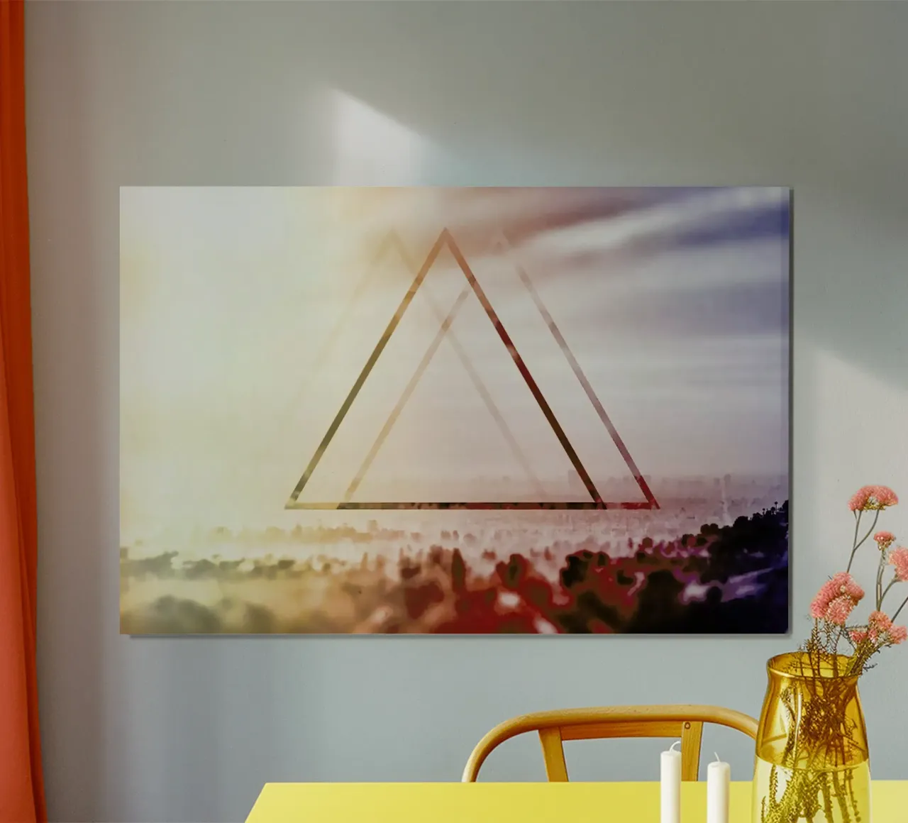 LA Occult poster con telaio in plastica da In Full Color