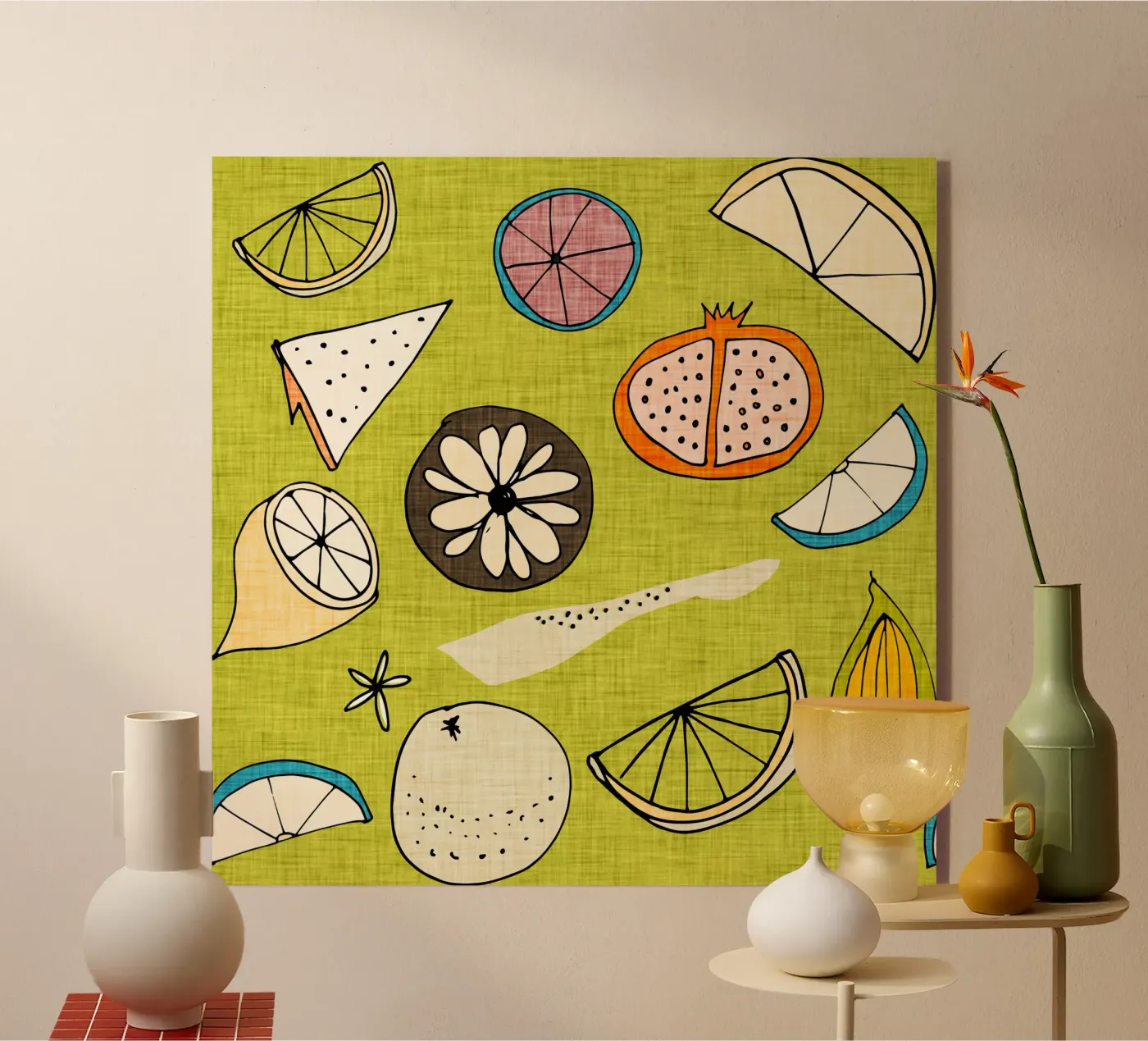 Pop Fruit Lime plexiglass da susanacosta